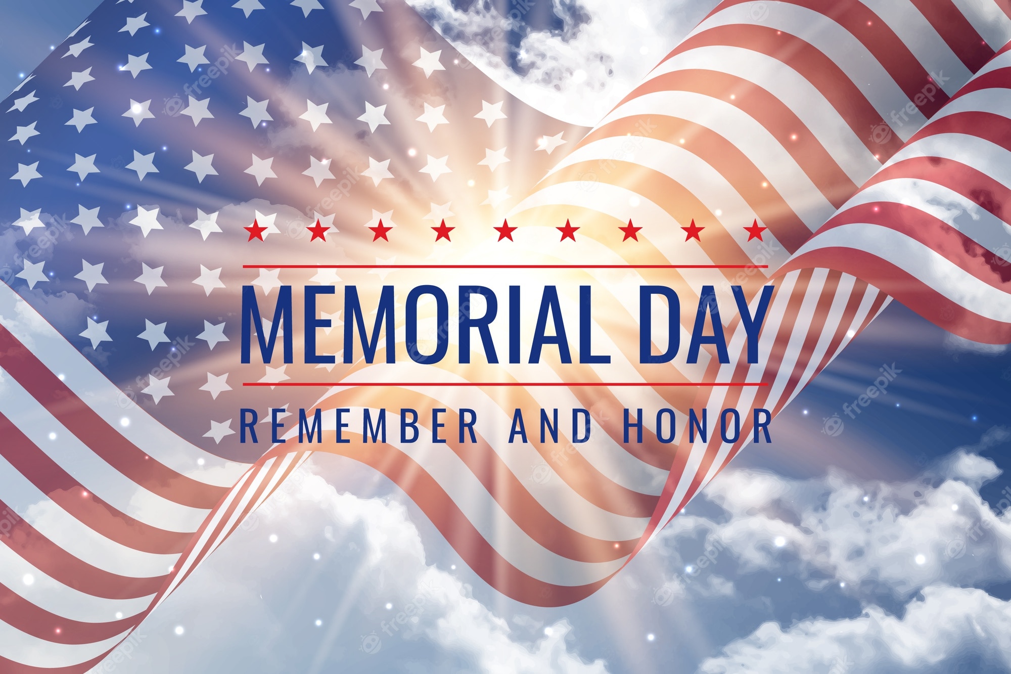 CLOSED:  Memorial Day, Monday, May 26, 2025